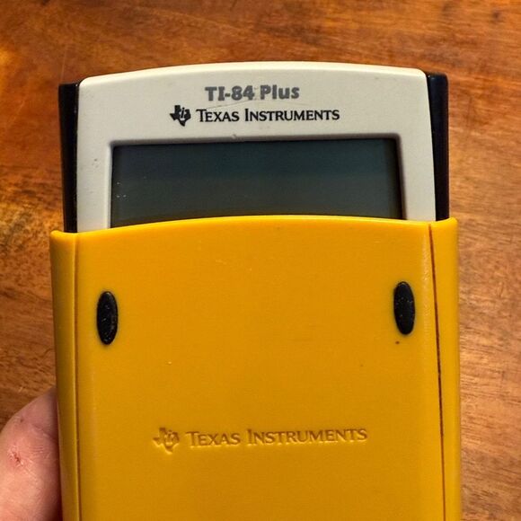 Texas Instruments TI-84 Plus Graphing Calculator + Cover School Property - Picture 12 of 12